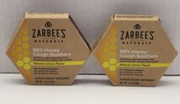 (2x) Zarbee's Naturals Percent Honey Cough Soothers 14 Pc In Natural Mint Flavor (2x) Zarbee's Naturals Percent Honey Cough Soothers 14 Pc In Natural Mint Flavor