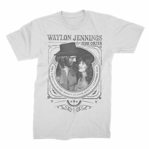 waylon jennings t shirt vintage