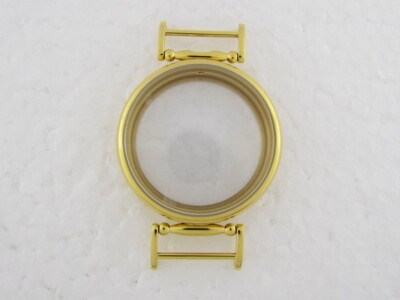 Gold Steel Case NEW!!! for Movement IWC Molnija Omega Rolex Chopard Zenith Doxa