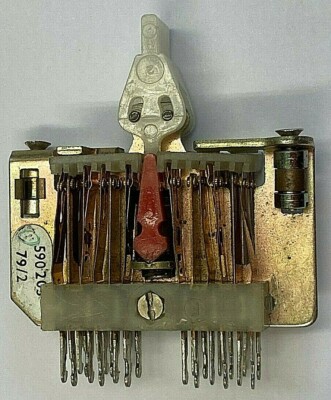 Oldtimer Schlüsselhebelschalter Verriegelung NOS