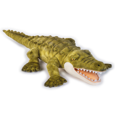 PELUCHE COCCODRILLO 50 RETTILE TROPICALE PUPAZZO LELLY