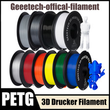 Geeetech PETG Filament 1.75mm 16 Colors Choose 1KG for 3D Printer High Strength