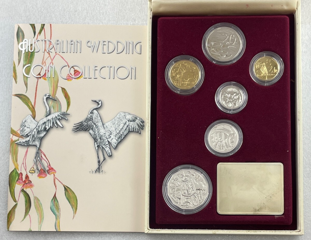 2004 RAM Australian Wedding Coin Collection Includes Plaque (For