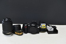 Nikon D40X Digital SLR 10.2 MP Camera  55-200mm Nikkor Lens Bundle