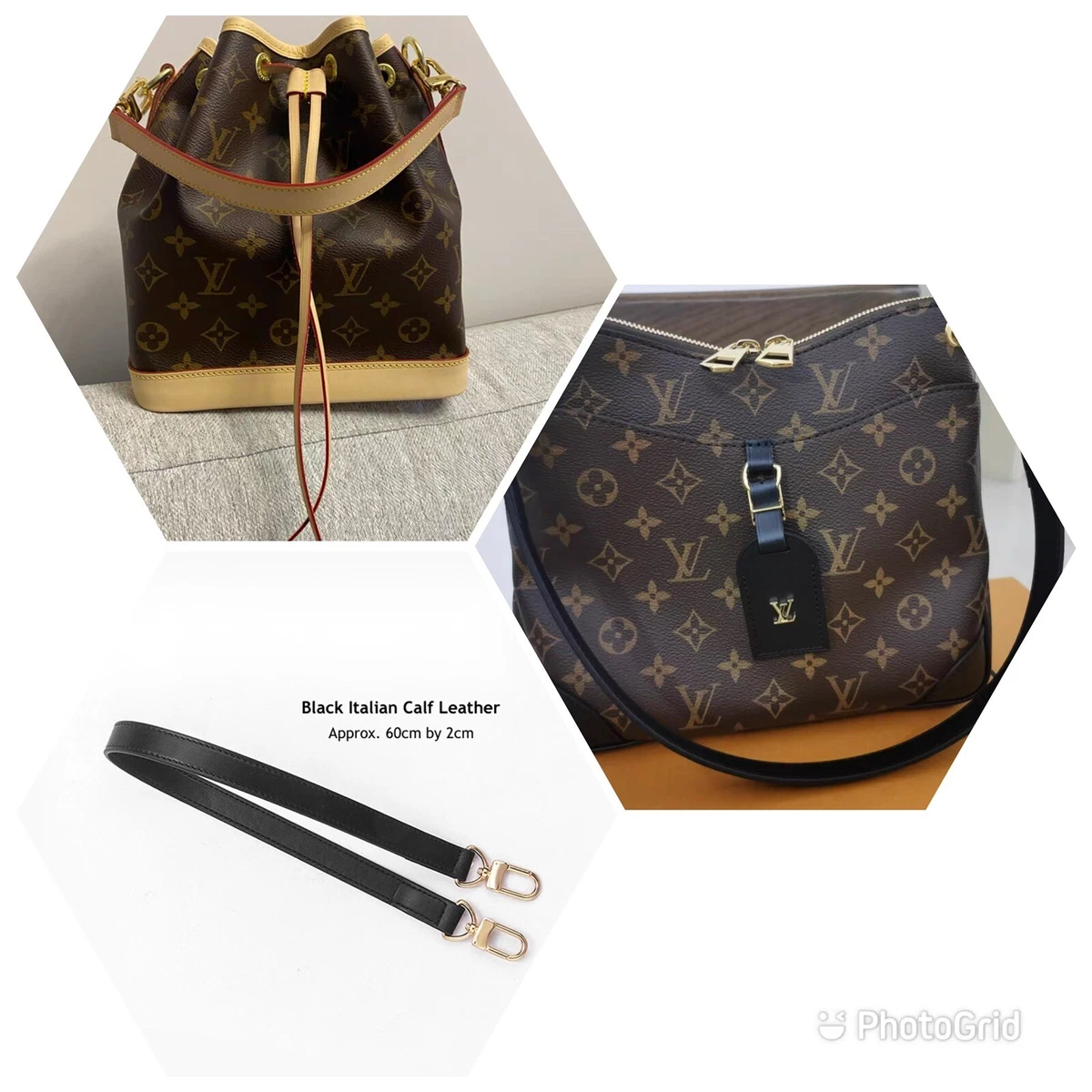 Lv noe Bag Strap Replacement, Leather Bag Accessories