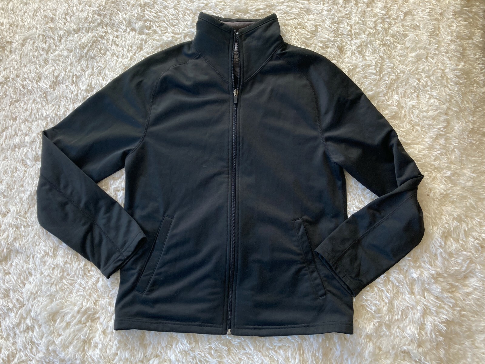 Gap Black Jacket Polyester Small Full Zip Lightwe… - image 1