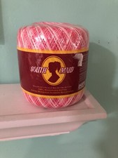 South maid size 10 crochet thread - Shades Of Pink- New