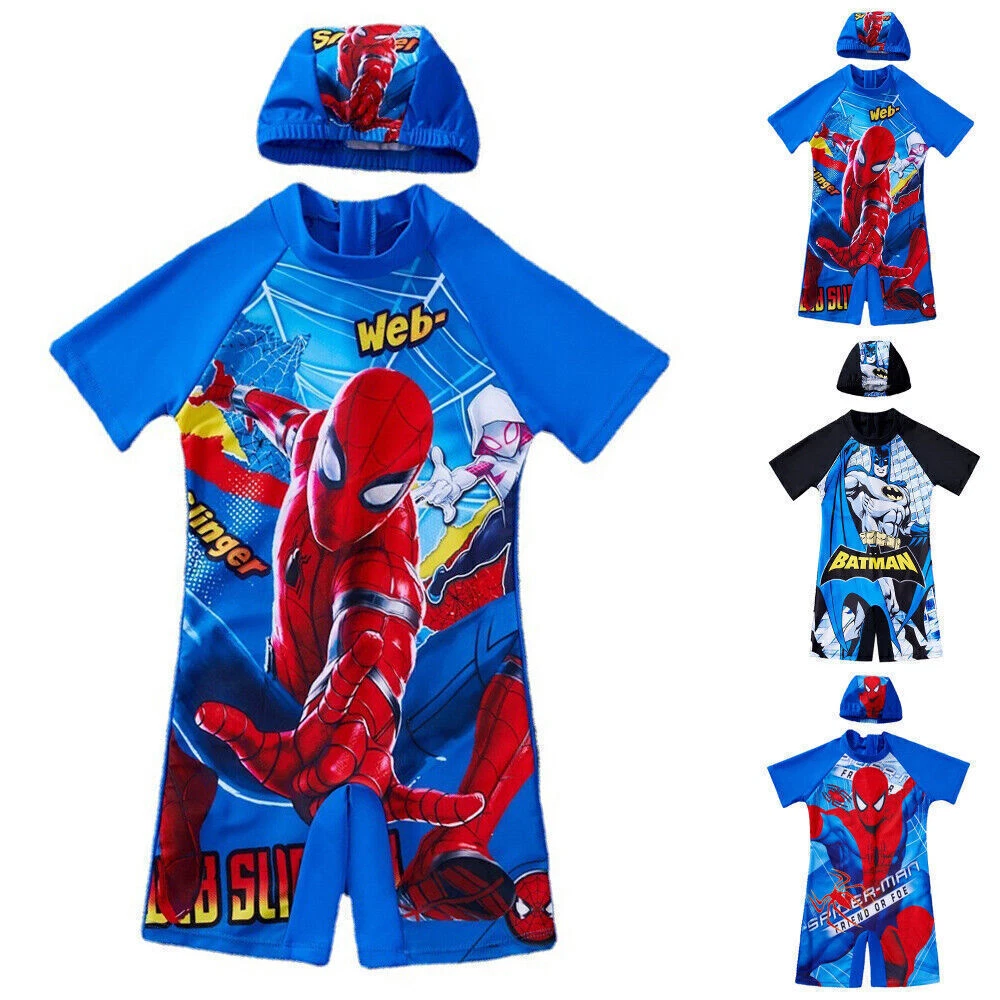 Spiderman swimming costume sale