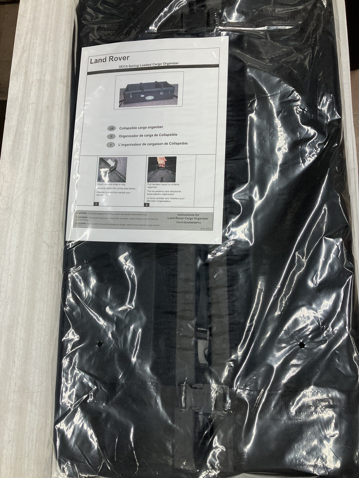 Land Rover Collapsible Cargo Organizer eBay