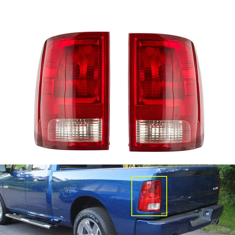 Pair Rear Tail Lamp Turn Signal Warning Light Fog Lamp For Dodge Ram 2009-2018