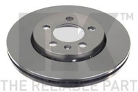 2X NK 204758 Bremsscheibe FüR Audi Seat Skoda VW