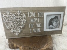 Lovers Engraved Picture Frame Gifts for Girlfriend Boyfriend Engagement Gifts