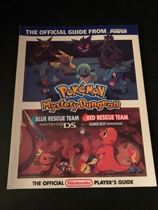 Details About Pokemon Mystery Dungeon Blue Red Rescue Team Ds Gba Strategy Guide Players Book