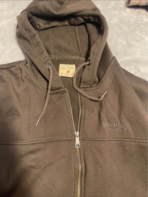 Red Head Brand Co. Brown Hoodie 2TG Full Zip Long Sleeve