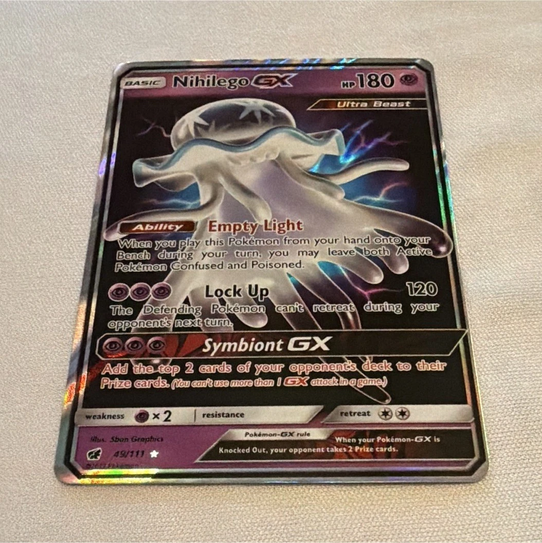 nihilego pokemon card Nihilego GX Pokémon TCG Cards for sale