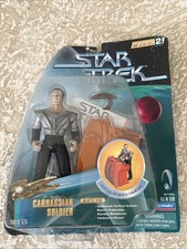 Vintage 1998 Cardassian Soldier DS9- Star Trek Warp Factor Series 2 Playmates