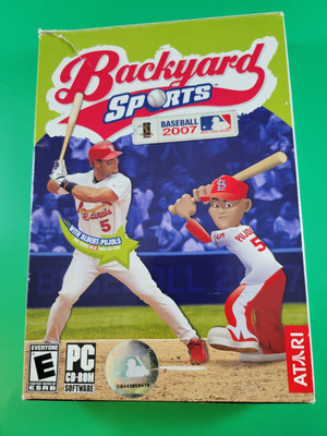 Play Better Baseball [DVD](中古品) Backyard Sports: Baseball 2007 (PC, 2006) for sale online | eBay