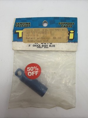 Team Losi A-5070 .6'' Shock Body Blue Spec XXX B126