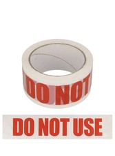 DO NOT USE - 60 Meter Roll of Warning Hazard Cordon Tape - 50mm x 66 Metres