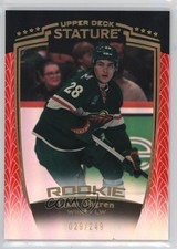 2024-25 Upper Deck Stature Rookies Red 29/249 Liam Ohgren #48 0v33