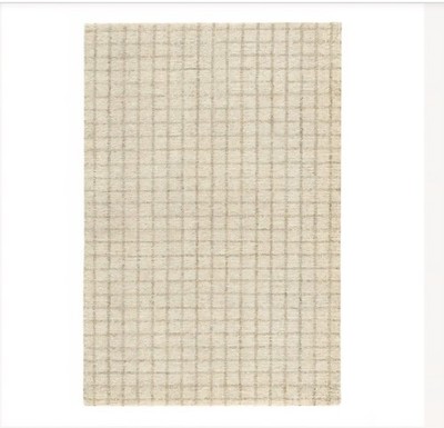 Annie Selke Dash & Albert Rug Hand Tufted Micro Hooked $118 Wool 2x3 ft Mat