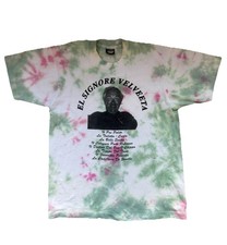 Vintage Screen Stars Tie Dye Custom Funny T-Shirt Made in USA Sz L Single Stitch
