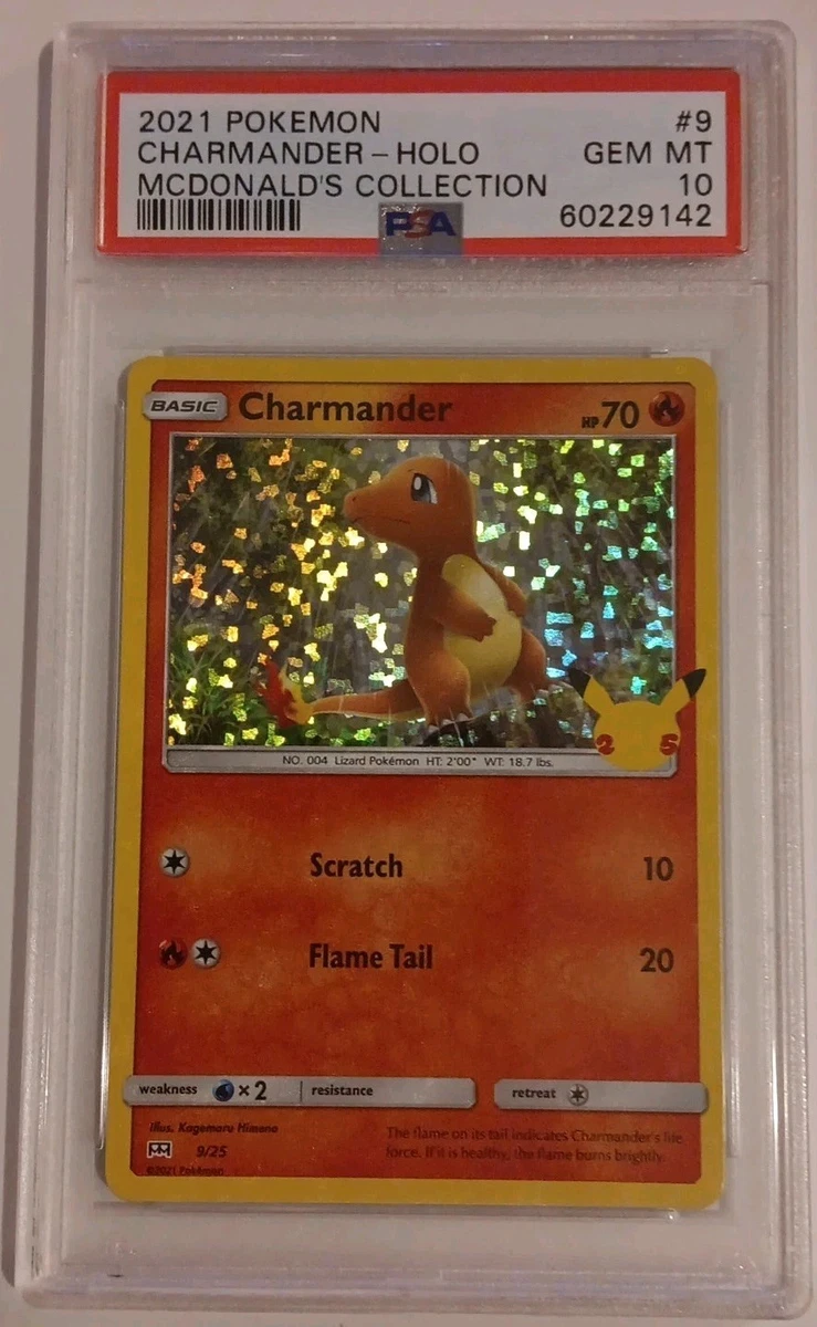 Charmander 009/025 McDonald's 25th Anniversary for sale | eBay