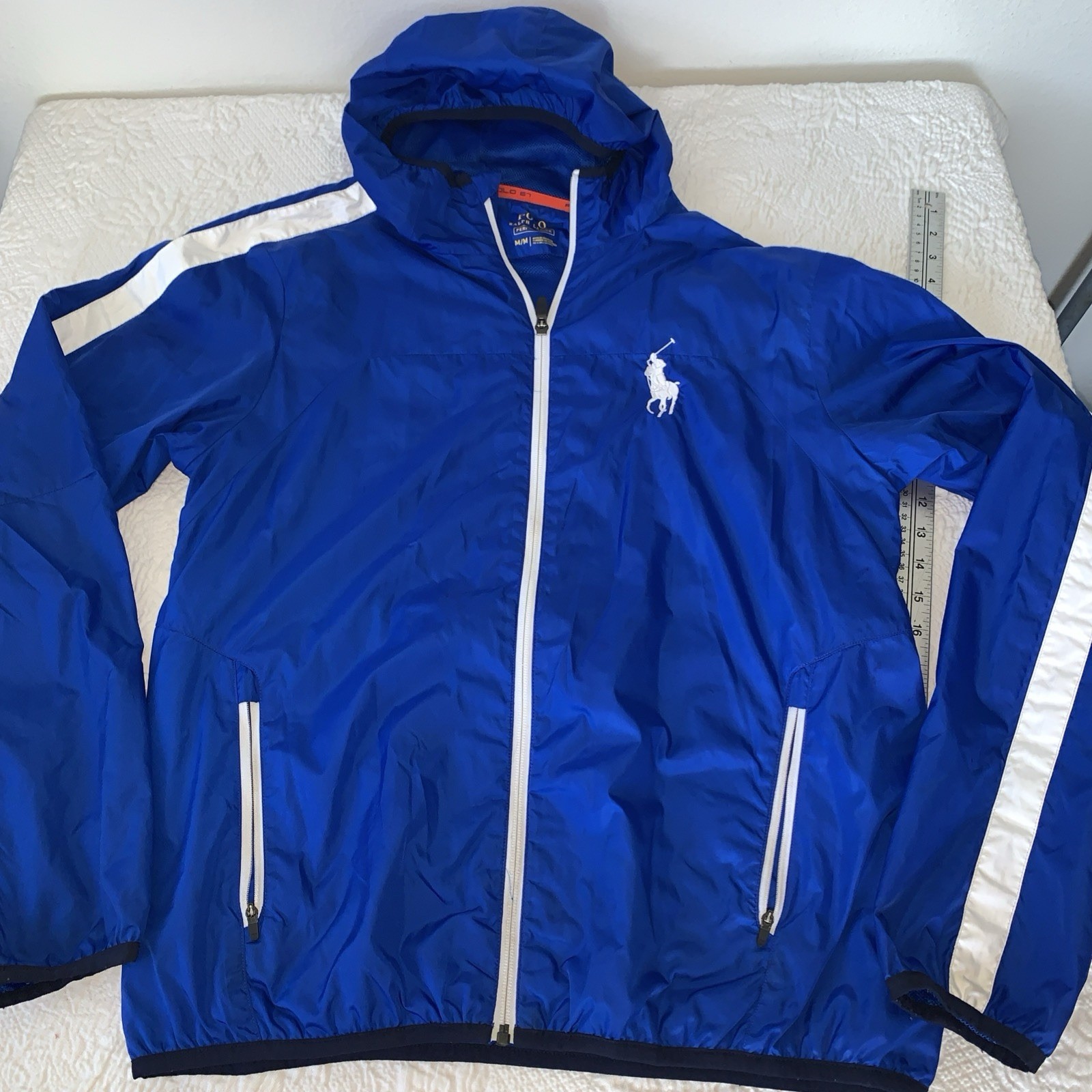 Polo Ralph Lauren uomo Polo 67 Performance giacca a vento full zip media grande pony