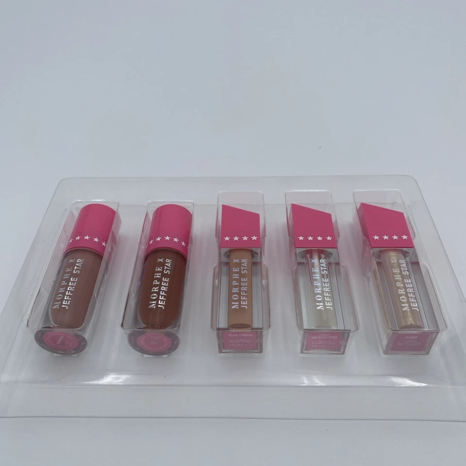 Morphe X Jeffree Star 5 Piece Mini Lip Collection - Iconic Nudes - Image 4 of 4