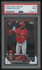 JORDAN WALKER 2023 TOPPS CHROME #209 RC PSA 9