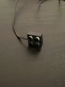 LEGO 9V Black Train Speed Regulator 4548 With Track Connector Tested