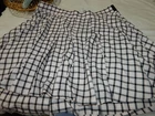 BNWT Torrid  size 2 Acas ivory Gingham pink black twill skater Skirt New