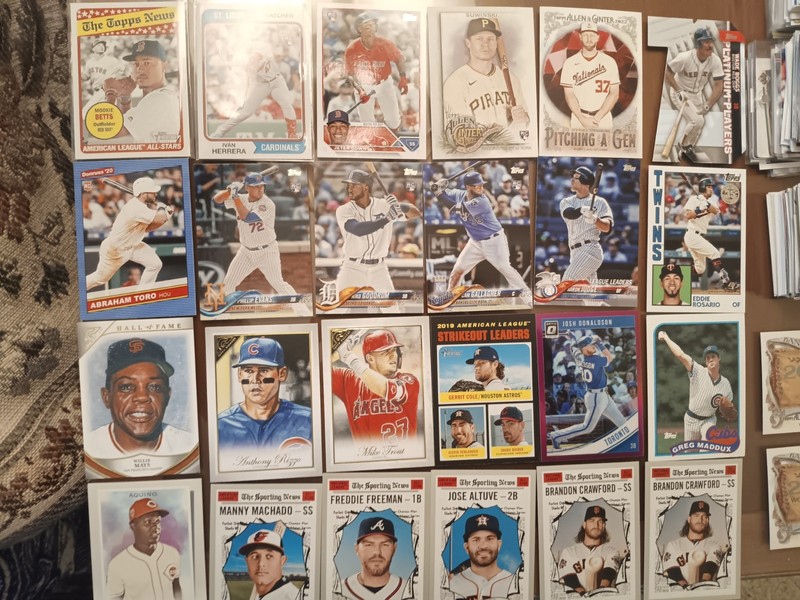  Mlb Lot/collection, Rc's, Prizms,holos, Hall of Famers, 430 Cards