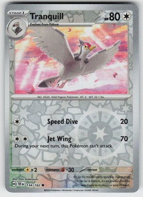 Tranquill Reverse Holo SV05: Temporal Forces Common 134/162 NM