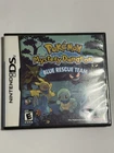Pokémon Mystery Dungeon Blue Rescue Team Nintendo DS 2006 RPG w/ Manual Case