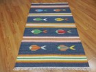 MODERND  ANATOLIA FLATWAVE KILIM GEOMATRIC FISH DESIGND 3x5 TURKISH RUG — photo 1
