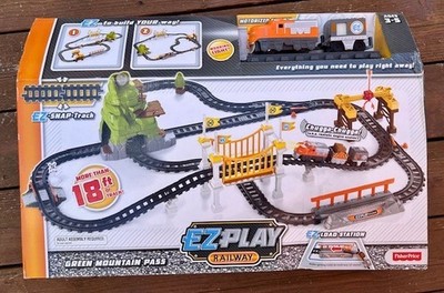 Fisher Price EZ Play Railway Green Mountain Pass Train Set SEALED