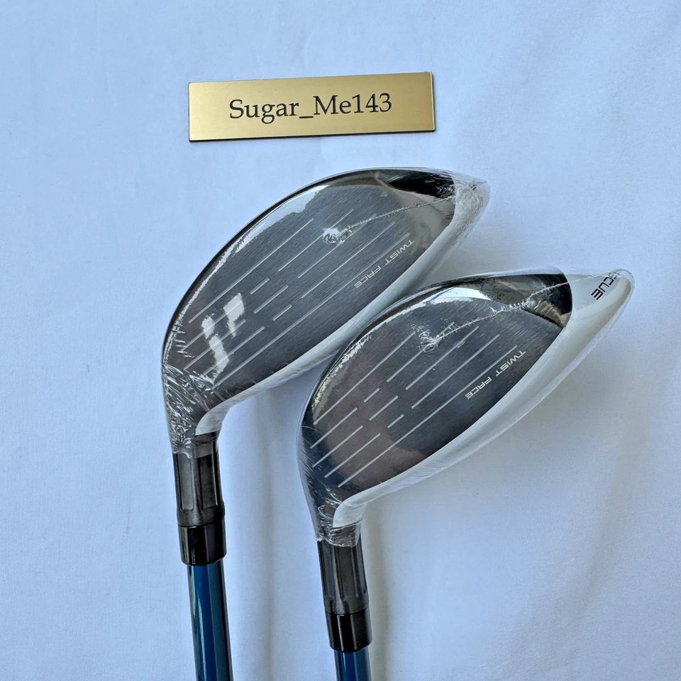 TaylorMade SIM2 MAX Hybrid 4H 5H 2Set TENSEI BLUE TM60 Stiff Flex RH Carbon - Image 2 of 4