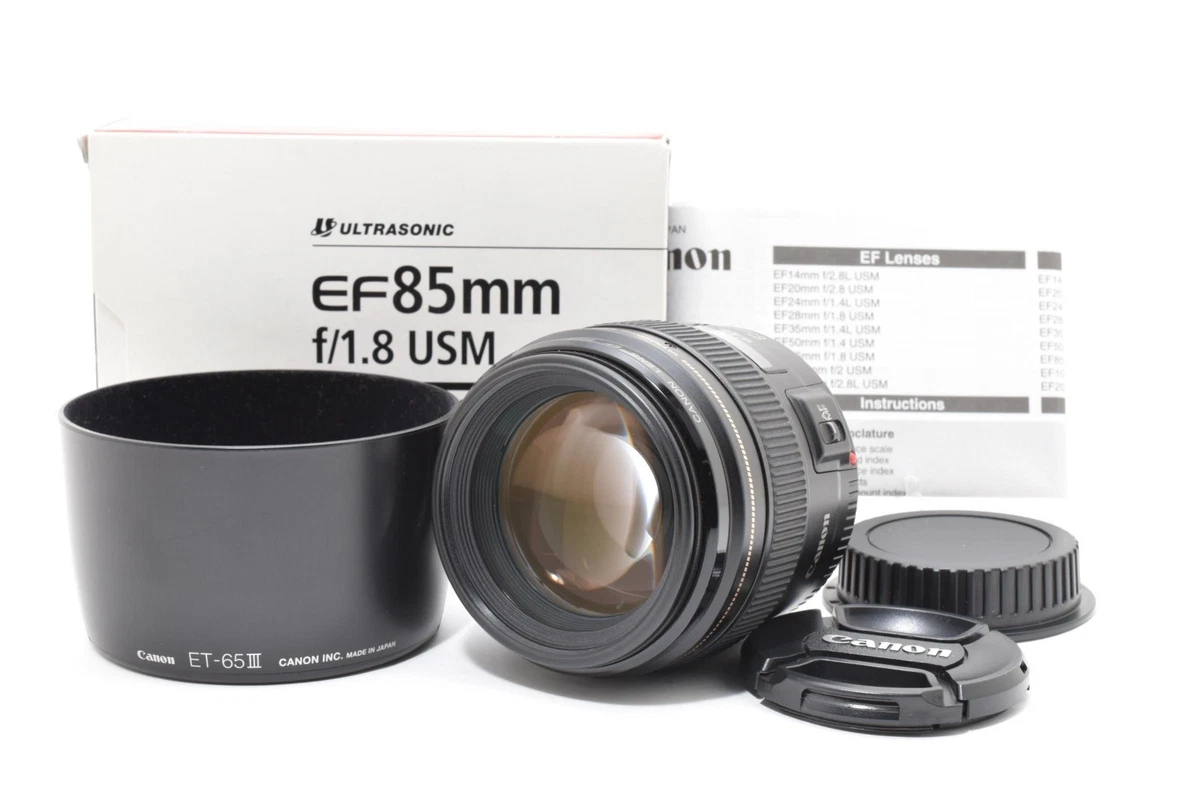 Canon f/1.8 85mm Camera Lenses for sale | eBay UK
