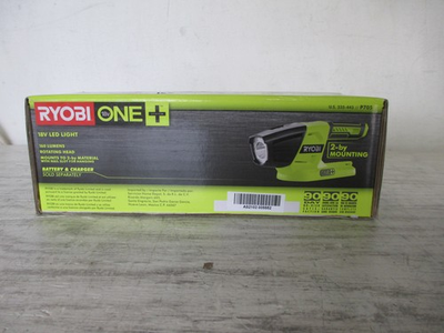 #ad Ryobi ONE 18 V LED Light 130 Lumens P705 TOOL ONLY $35.00