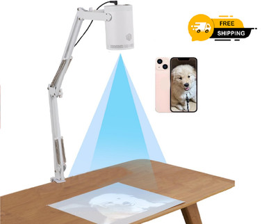 Art Projector for Tracing Drawing Painting,Wireless Projection for Desktop Wa...