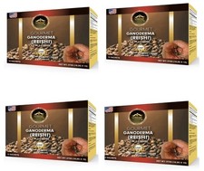 4 packs Caf  Ganoderma reishi 4 in 1 Coffee