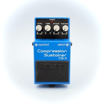 Boss CS-3 Compression Sustainer Compressor Effektpedal für Gitarre SN334488