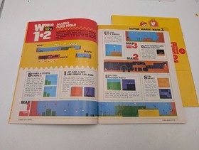 Super Mario Bros. 2 Nintendo NES Inside Out Strategy Guide Hint Booklt Part I II
