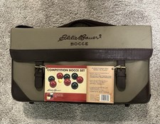 Eddie Bauer Competition Bocce Set Bocce Ball Set with Carry Bag - Next Day Ship