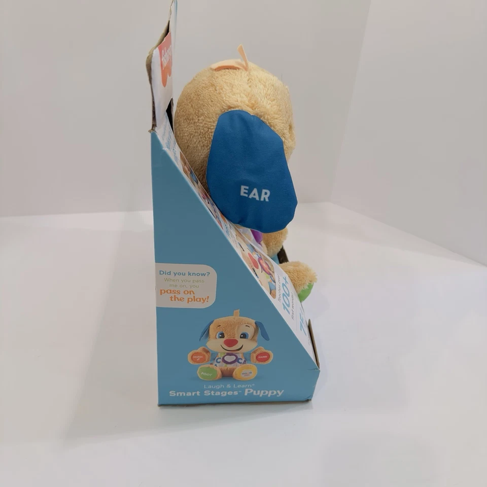 Плюшевая игрушка щенок Fisher-Price Laugh & Learn Smart Stages 6-36 месяцев - Изображение 4 из 4