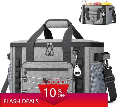 Vortex Soft Cooler, 30/40-can capacity foldable insulated cooler