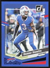 Damar Hamlin 2023 Donruss: Press Proof Blue #27 Buffalo Bills