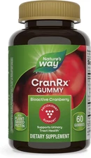 Cranrx Cranberry Gummies, Urinary Tract Health Support*, 100% Whole Cranberry Fr