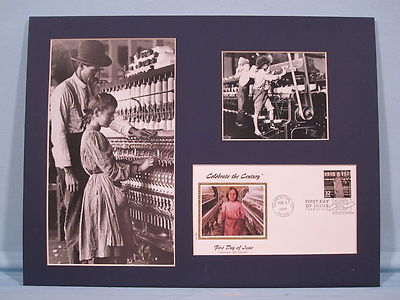 The Abolition of Child Labor in the US & First Day Cover of its own stamp